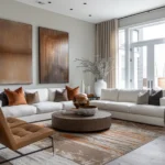 Idées d'aménagement et décoration : rénovation de votre salon avec 5 éléments muraux élégants et modernes