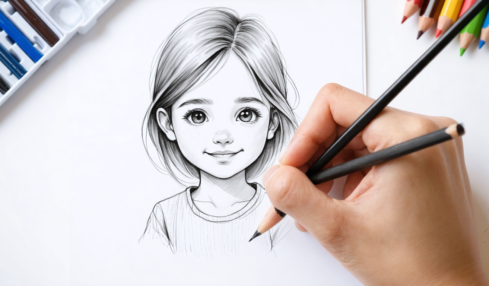apprenez à dessiner une fille facilement et rapidement grâce à ce guide pratique étape par étape, idéal pour débutants.