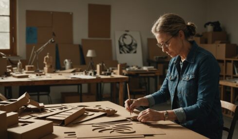 Eva Jospin : explorer la poésie du carton au cœur de l’art moderne
