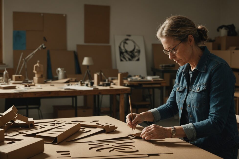 Eva Jospin : explorer la poésie du carton au cœur de l’art moderne