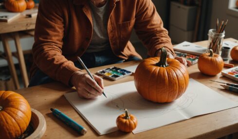 Dessinez une citrouille en toute simplicité : guide étape par étape