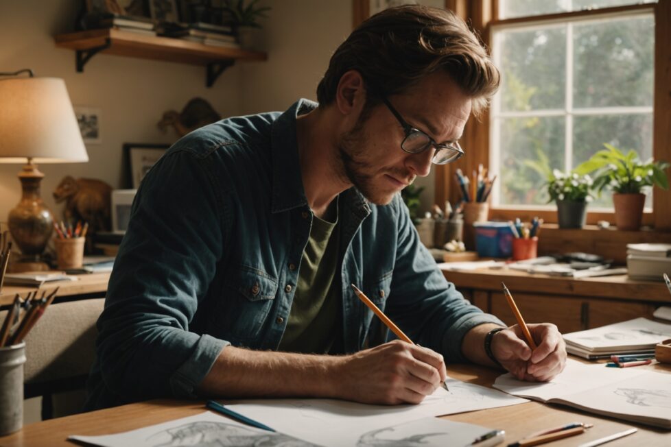 Apprenez à dessiner un dinosaure facilement grâce à ce guide étape par étape