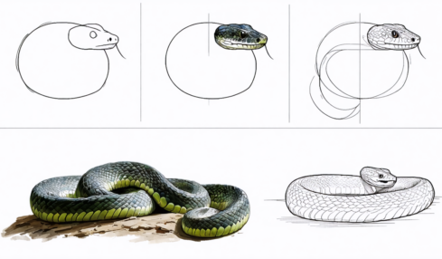 découvrez un guide simple et détaillé pour apprendre à dessiner un serpent facilement, étape par étape, même si vous êtes débutant.