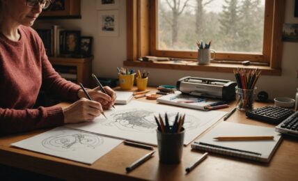 Apprenez à dessiner un tracteur facilement, étape par étape