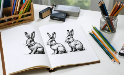 découvrez comment dessiner un lapin facilement grâce à notre guide étape par étape, idéal pour les débutants et les passionnés de dessin.
