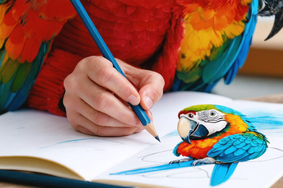 découvrez comment dessiner un perroquet facilement grâce à notre guide étape par étape, ludique et accessible à tous, même aux débutants.