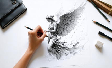 découvrez un guide rapide et facile pour apprendre à dessiner un ange étape par étape, même pour les débutants.