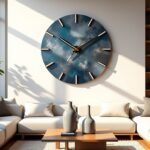 Sélectionner l'horloge murale design idéale pour métamorphoser votre décoration intérieure