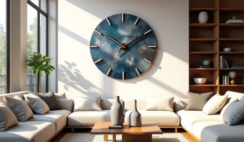Sélectionner l'horloge murale design idéale pour métamorphoser votre décoration intérieure