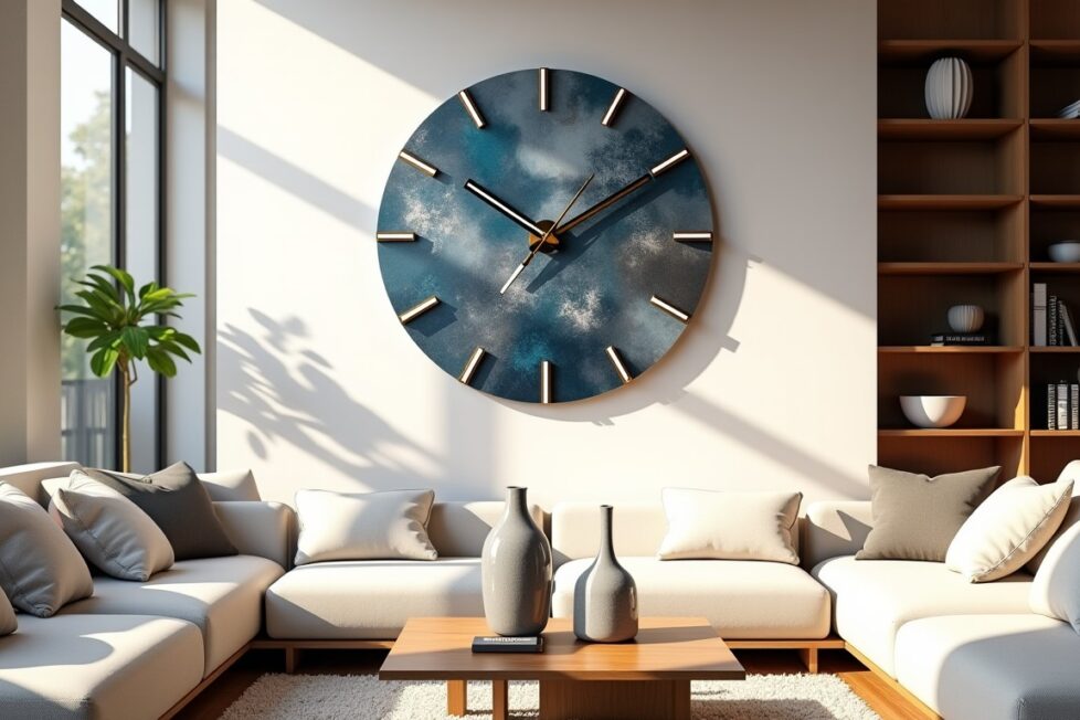 Sélectionner l'horloge murale design idéale pour métamorphoser votre décoration intérieure
