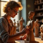 Laurence Perratzi : l'art de sculpter le mouvement et capturer l'émotion