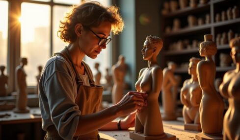 Laurence Perratzi : l'art de sculpter le mouvement et capturer l'émotion