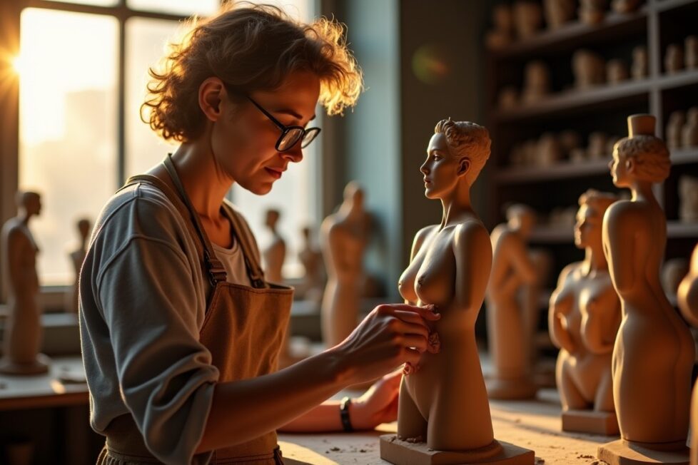 Laurence Perratzi : l'art de sculpter le mouvement et capturer l'émotion