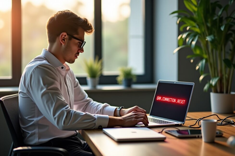 Tout savoir sur l'erreur ERR_CONNECTION_RESET et les solutions pour la corriger