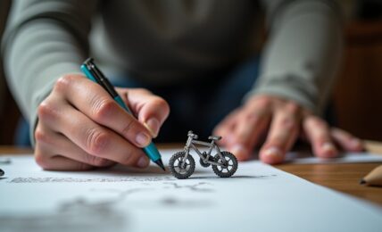 Maîtrisez l'art du dessin : créez un vélo étape par étape en toute simplicité