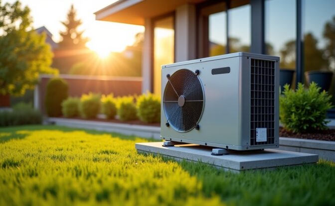 Découvrez le fonctionnement d'une pompe à chaleur air-air pour chauffer votre maison efficacement