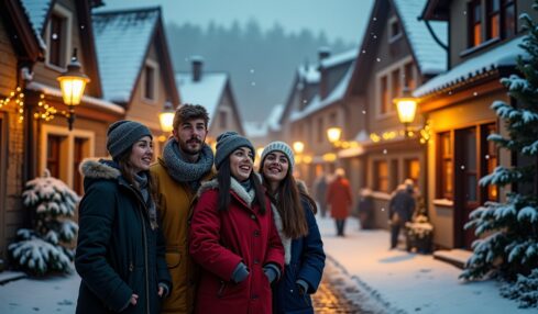 Vive le vent : découverte des origines et de l'impact éternel de ce chant de Noël
