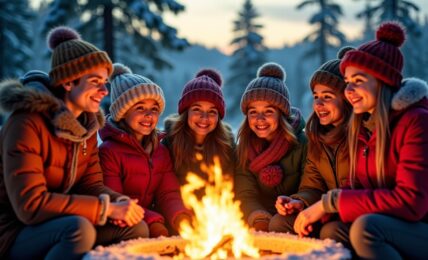 Vive le vent : plongez dans les paroles qui enchantent l'hiver en chanson