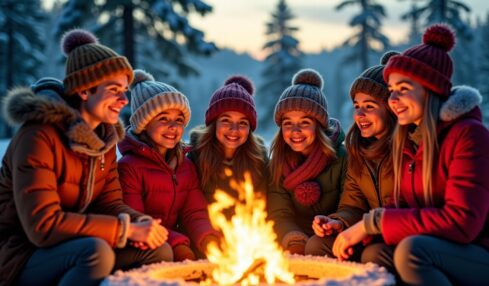 Vive le vent : plongez dans les paroles qui enchantent l'hiver en chanson