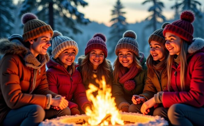 Vive le vent : plongez dans les paroles qui enchantent l'hiver en chanson