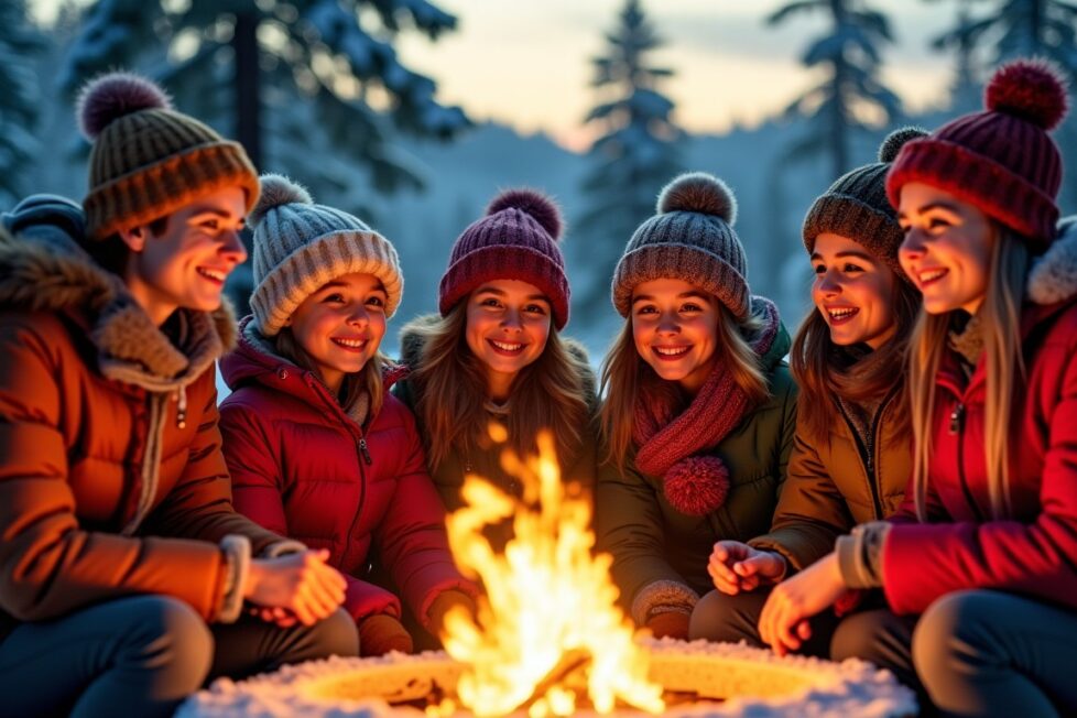 Vive le vent : plongez dans les paroles qui enchantent l'hiver en chanson
