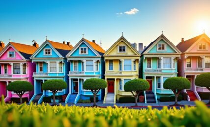 San Francisco et ses Painted Sisters : l'emblème chatoyant de l'architecture victorienne