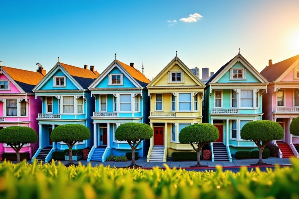 San Francisco et ses Painted Sisters : l'emblème chatoyant de l'architecture victorienne