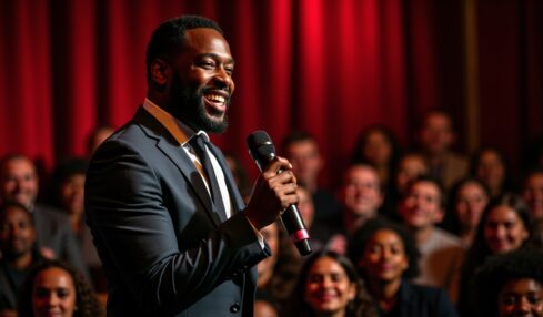 Humoristes noirs en France : quand leurs voix révolutionnent l'humour traditionnel hexagonal